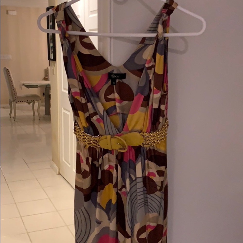 Trim Color Dress